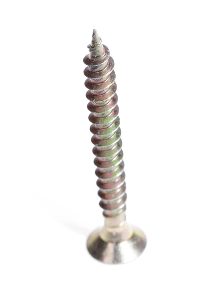 Isolated screw — Stock Photo, Image