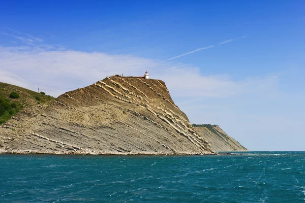 岩のビーチ岬エミネ — ストック写真