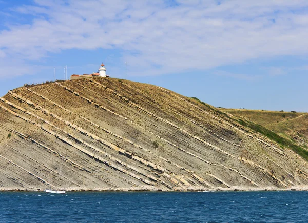 Cabo de playa rocosa Emine — Foto de Stock