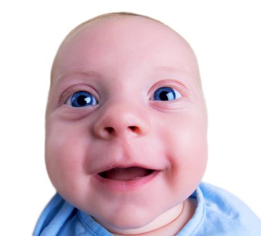 Cheerful baby clipart