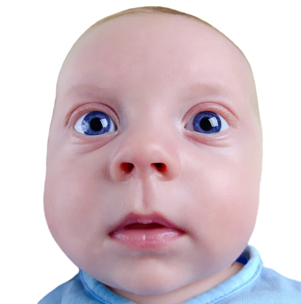 Bebé serio — Foto de Stock