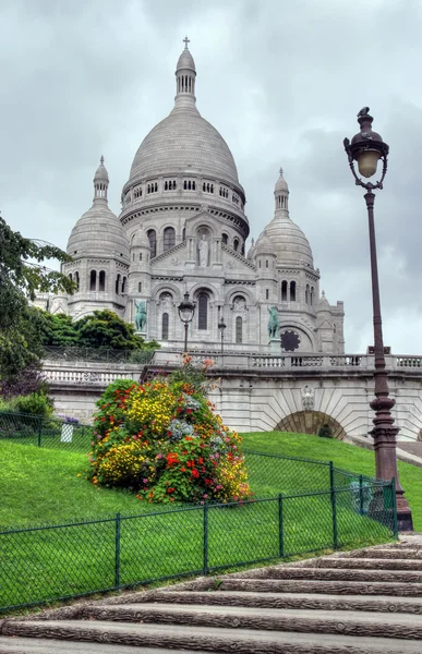 圣心大教堂巴黎 — 图库照片