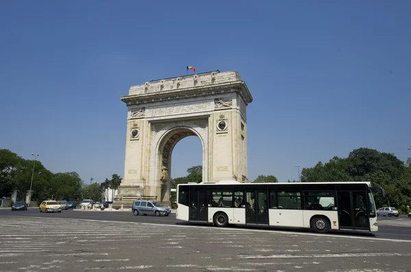 Arch av triumf, Bukarest — Stockfoto