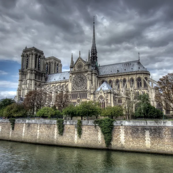 Notre Dame katedrális, Párizs — Stock Fotó