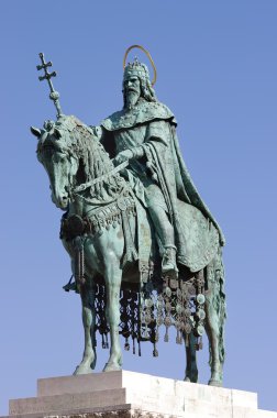 St. stephen heykeli, Budapeşte
