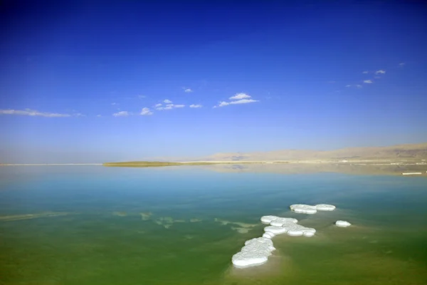 Island of the Dead Sea salt Israel — Stock Photo, Image