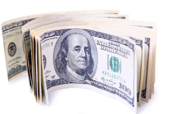 Dollars an isolated — Stock Photo, Image