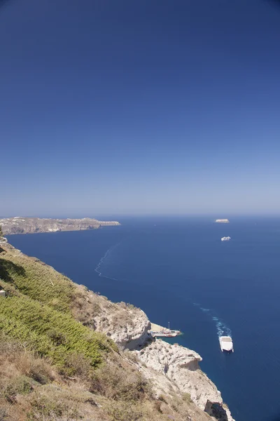 Landscapes of the island of Santorini — Stock Photo, Image