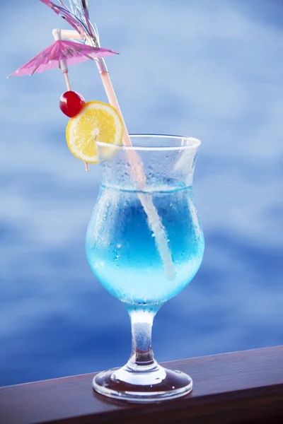 Azul cocktail — Fotografia de Stock