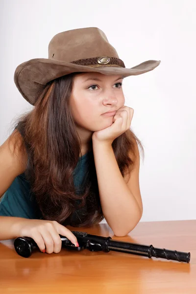 Cowgirl — Stok Foto