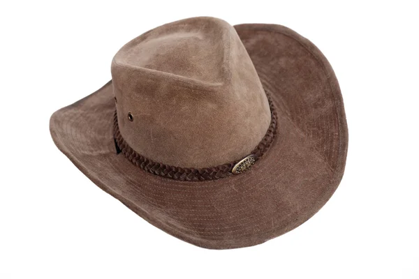 Kovbojský klobouk, samostatný — Stock fotografie