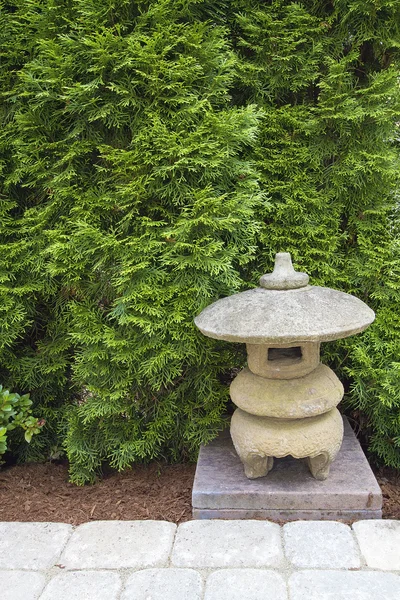 Japoński kamień pagody — Zdjęcie stockowe