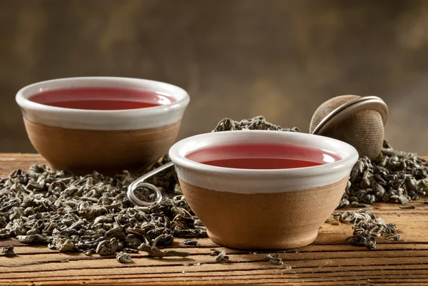 Xícara de chá, — Fotografia de Stock