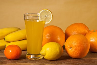 Orange juice clipart