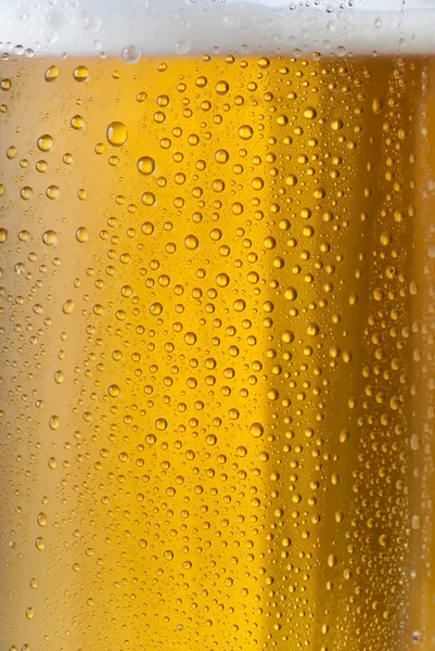 Droppar vatten på glaset — Stockfoto