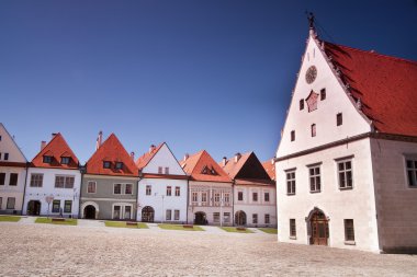 Main Square of European Old Town clipart