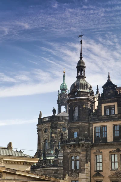 Dresden gamla stan — Stockfoto