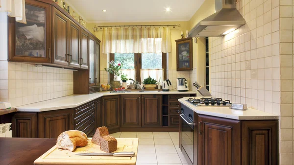 Klassische Kücheneinrichtung — Stockfoto