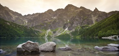 Sea Eye Tarn, Tatra Mountains clipart