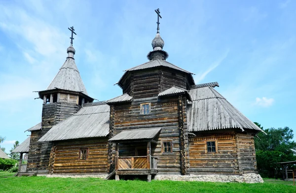 stock image Orthodox wooden church Suzdal