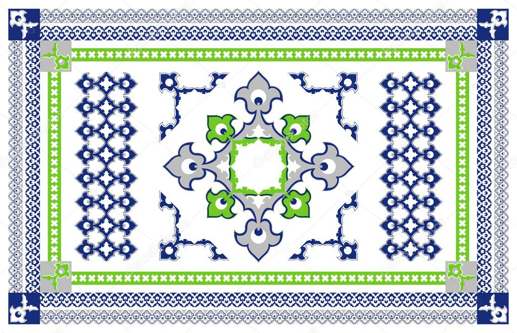 Arabic Style Carpet Design
