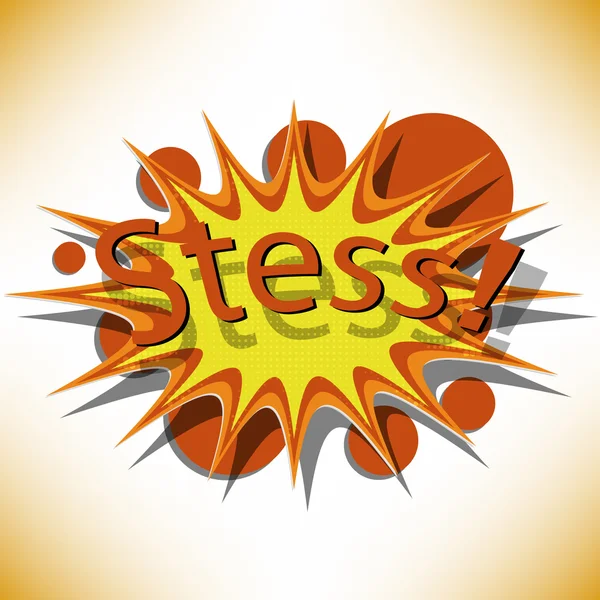 Stress — Stockvector
