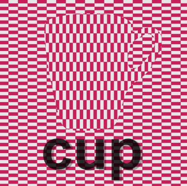Symbol of cup clipart