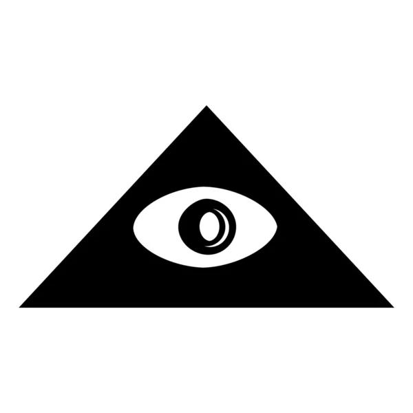 Пирамидальный глаз — стоковый вектор