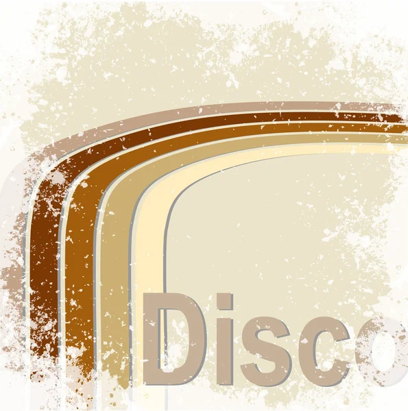 Fondo disco abstracto — Archivo Imágenes Vectoriales