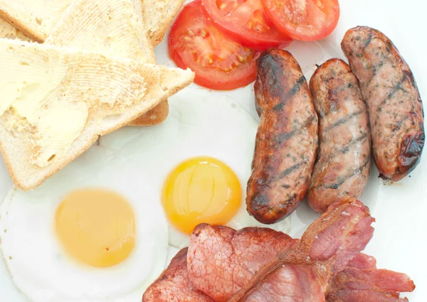 Keitetyt Englanti aamiainen — kuvapankkivalokuva