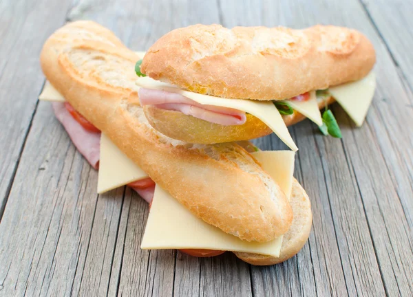 Sub sándwiches — Foto de Stock