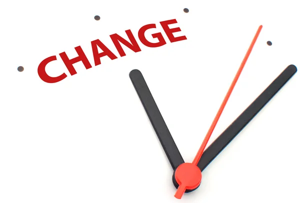 Timp pentru schimbare — Fotografie, imagine de stoc