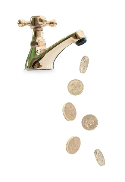 Money tap — Stock Photo, Image