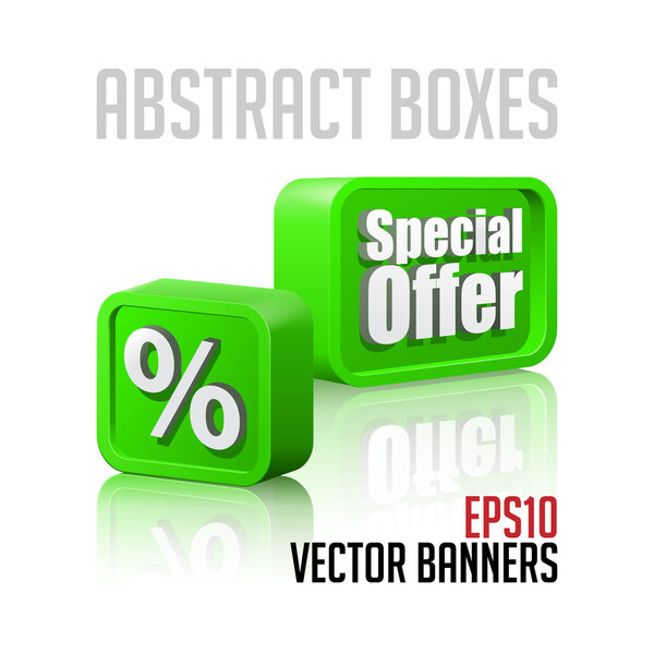 Пластиковые абстракционисты зеленого цвета
