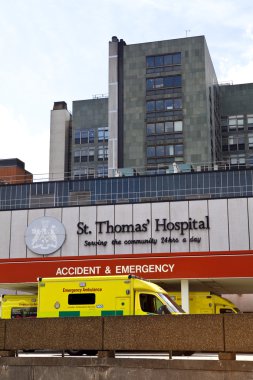 St Thomas' Hospital in London clipart