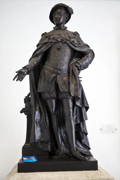 Estatua de Eduardo VII en el Hospital de Santo Tomás — Foto de Stock