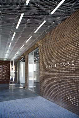 White Cube Gallery in Bermondsey clipart