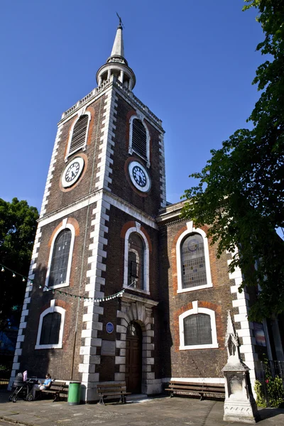 Gereja St Mary di Rotherhithe, London . — Stok Foto