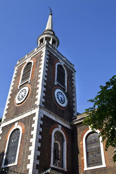 St Mary's Church in Rotherhithe, London. — Stock Photo, Image
