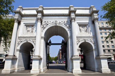 Marble Arch in London clipart