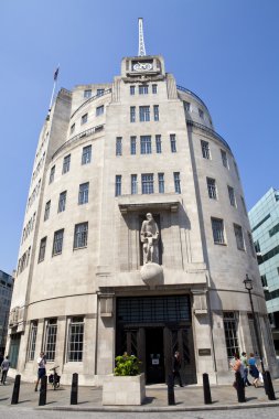 BBC Broadcasting House in London clipart