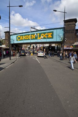 Camden Lock Bridge clipart