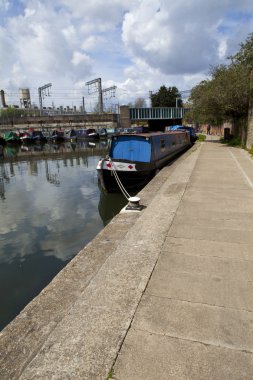 St Pancras Basin in London clipart