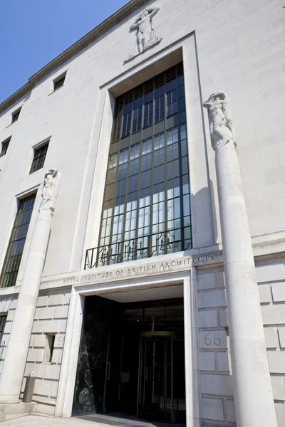 Królewski Instytut brytyjskich architektów w Londynie — Zdjęcie stockowe
