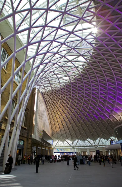 Kings cross istasyonu Londra — Stok fotoğraf