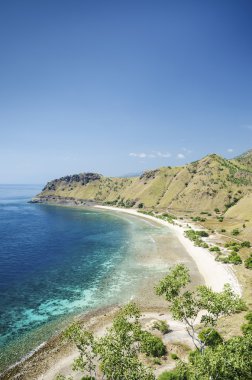 Beach near dili east timor, timor leste clipart