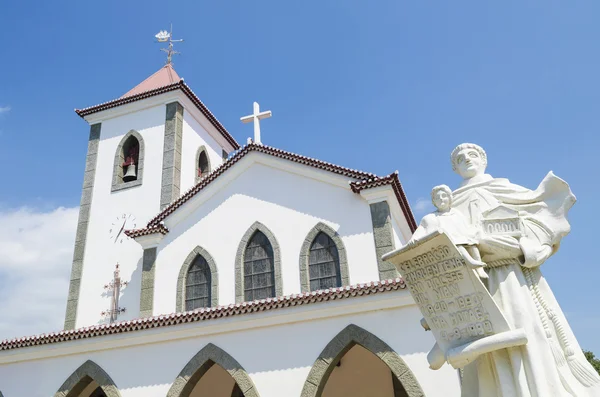 Церковь в dili east timor, timor leste — стоковое фото
