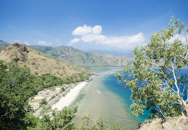 Plaży i wybrzeża w pobliżu dili w Timorze Wschodnim — Zdjęcie stockowe