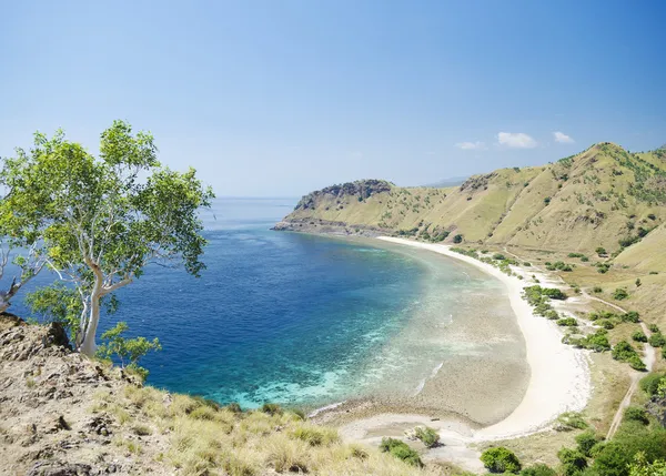 Strand és tengerpart közelében dili, Kelet-Timor — Stock Fotó