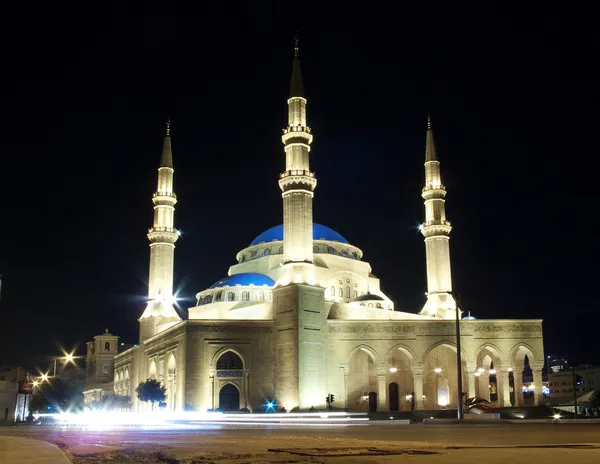 Mohammad al-amin moskee in Beiroet, Libanon — Stockfoto